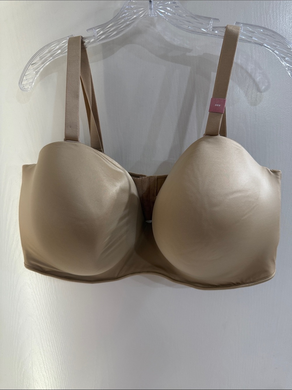 Cacique Nude Strapless Convertible Bra 44H NWOT